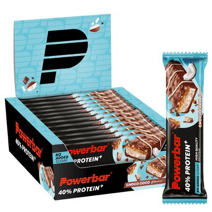 Barre protéinée 40% Crisp 40g PowerBar (lot de 12)
