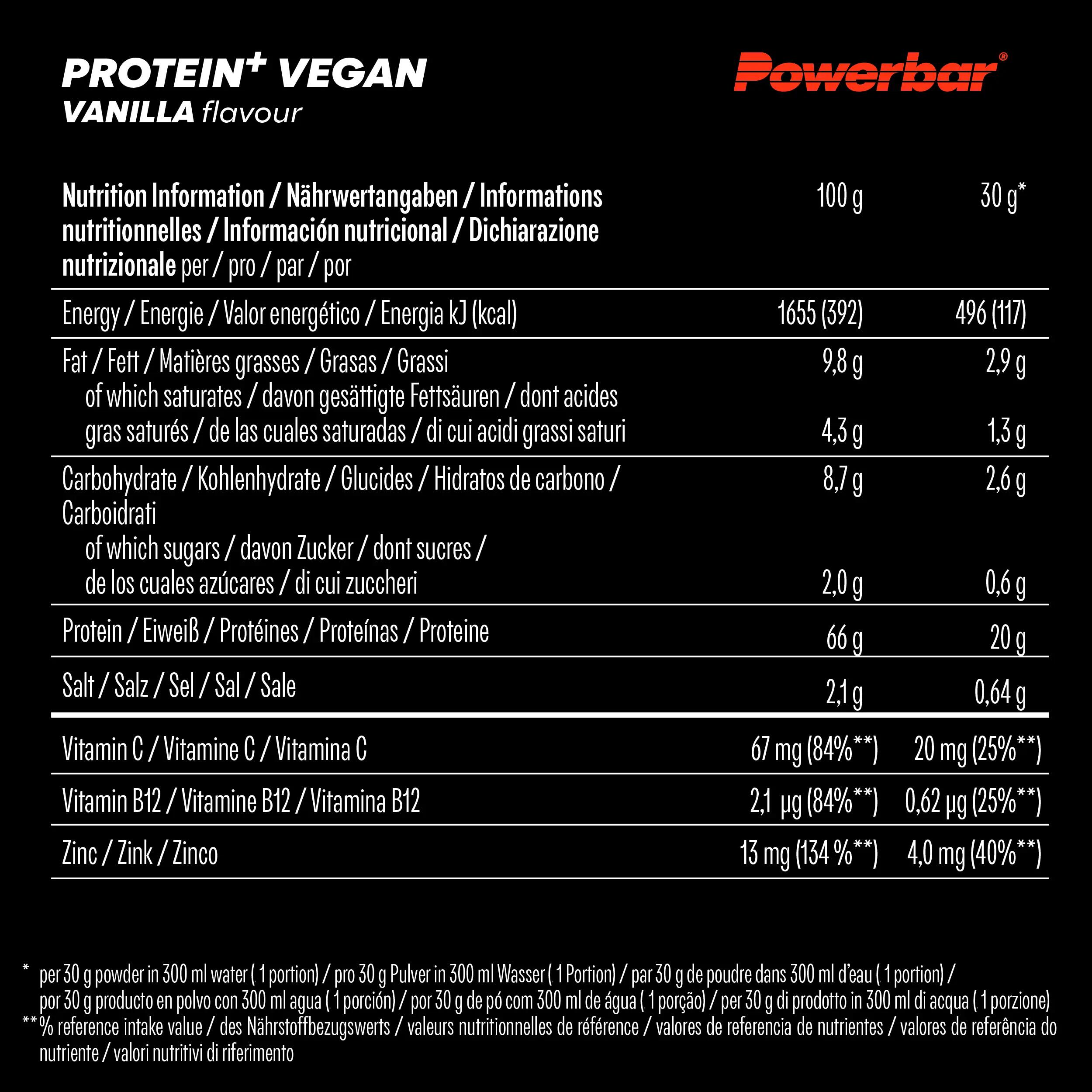 Proteína Vegana Apoyo Inmunológico 570g Powerbar 5/7