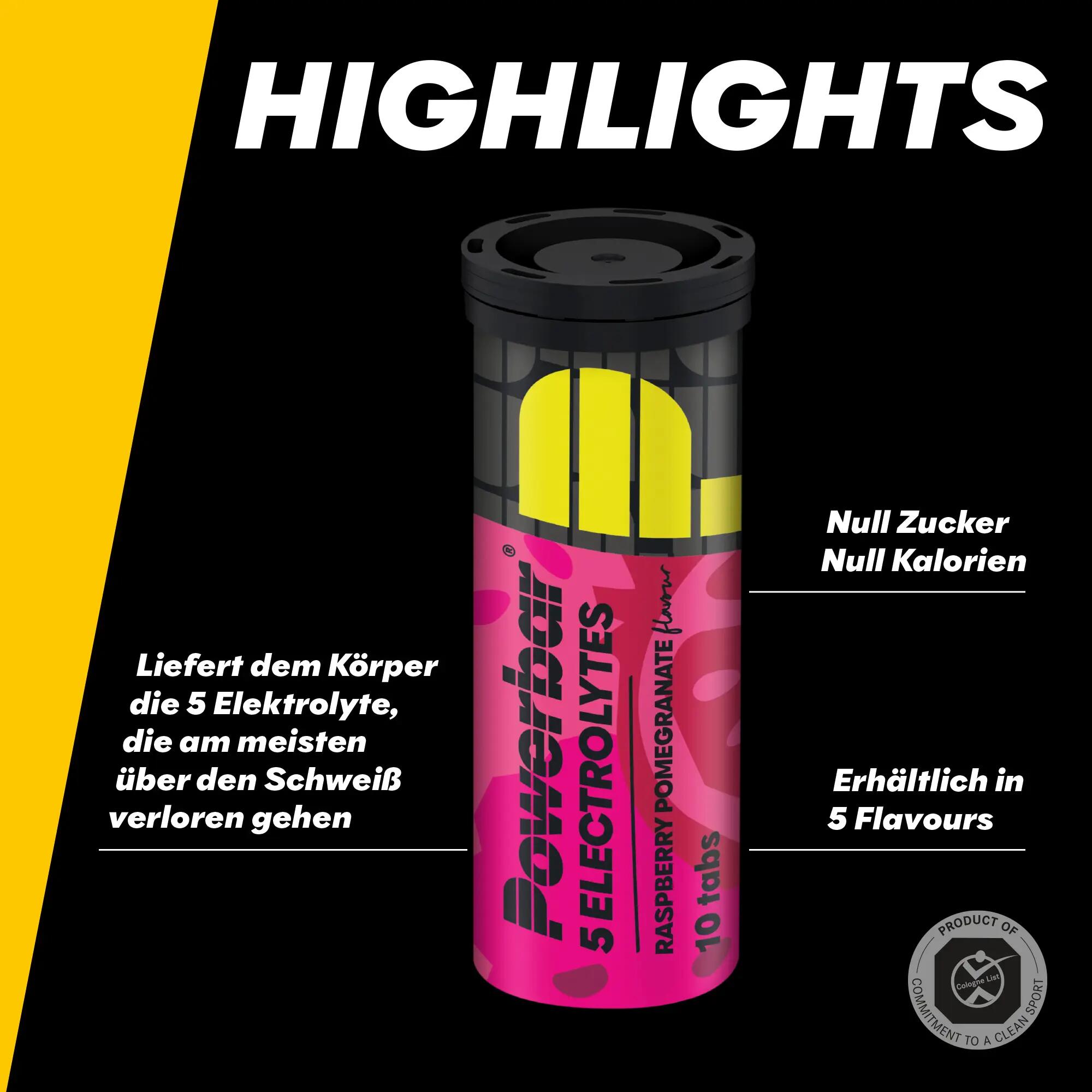 5 Elettroliti 10caps Powerbar (confezione da 12) 4/5