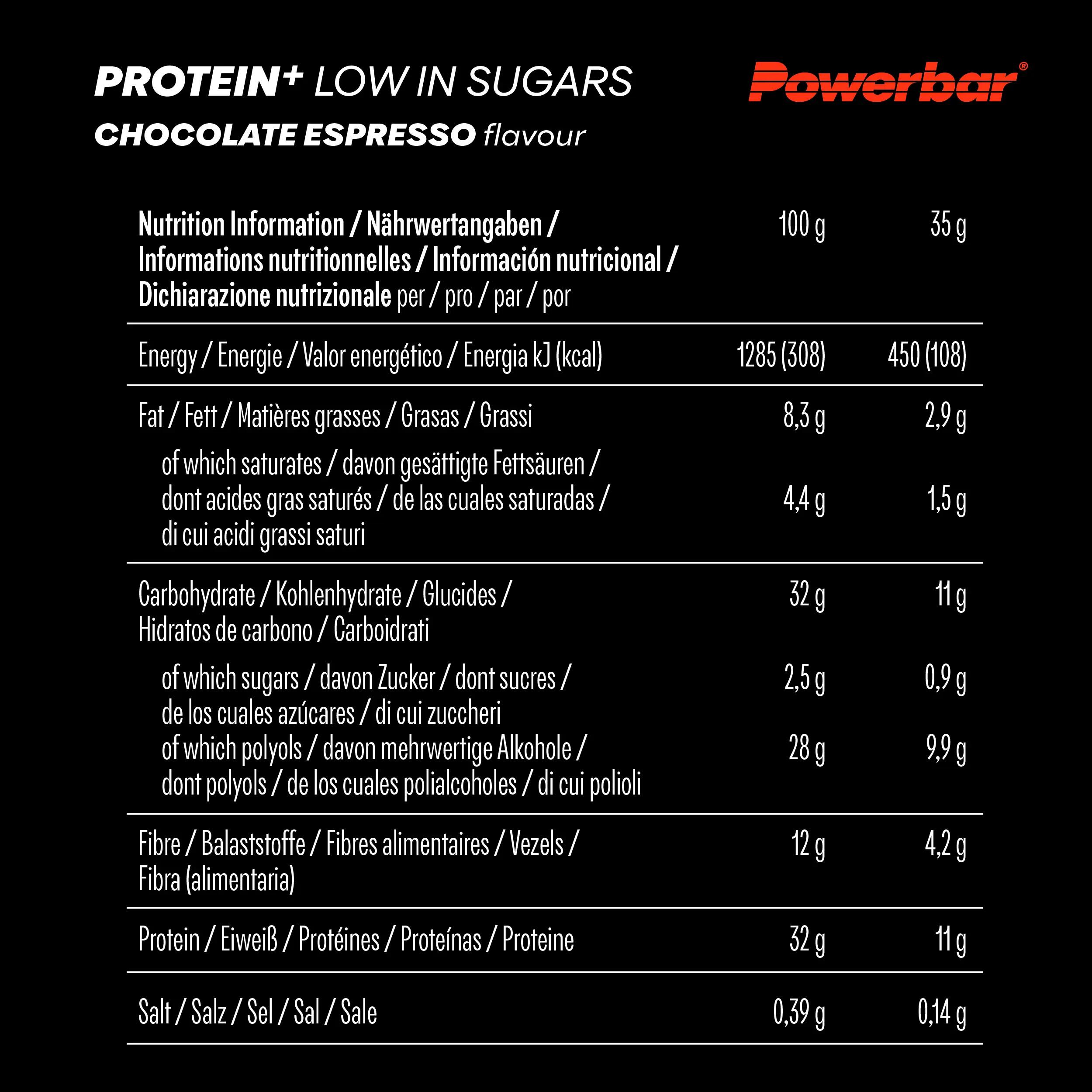 Barretta proteica Powerbar 35g (confezione da 16) 5/7