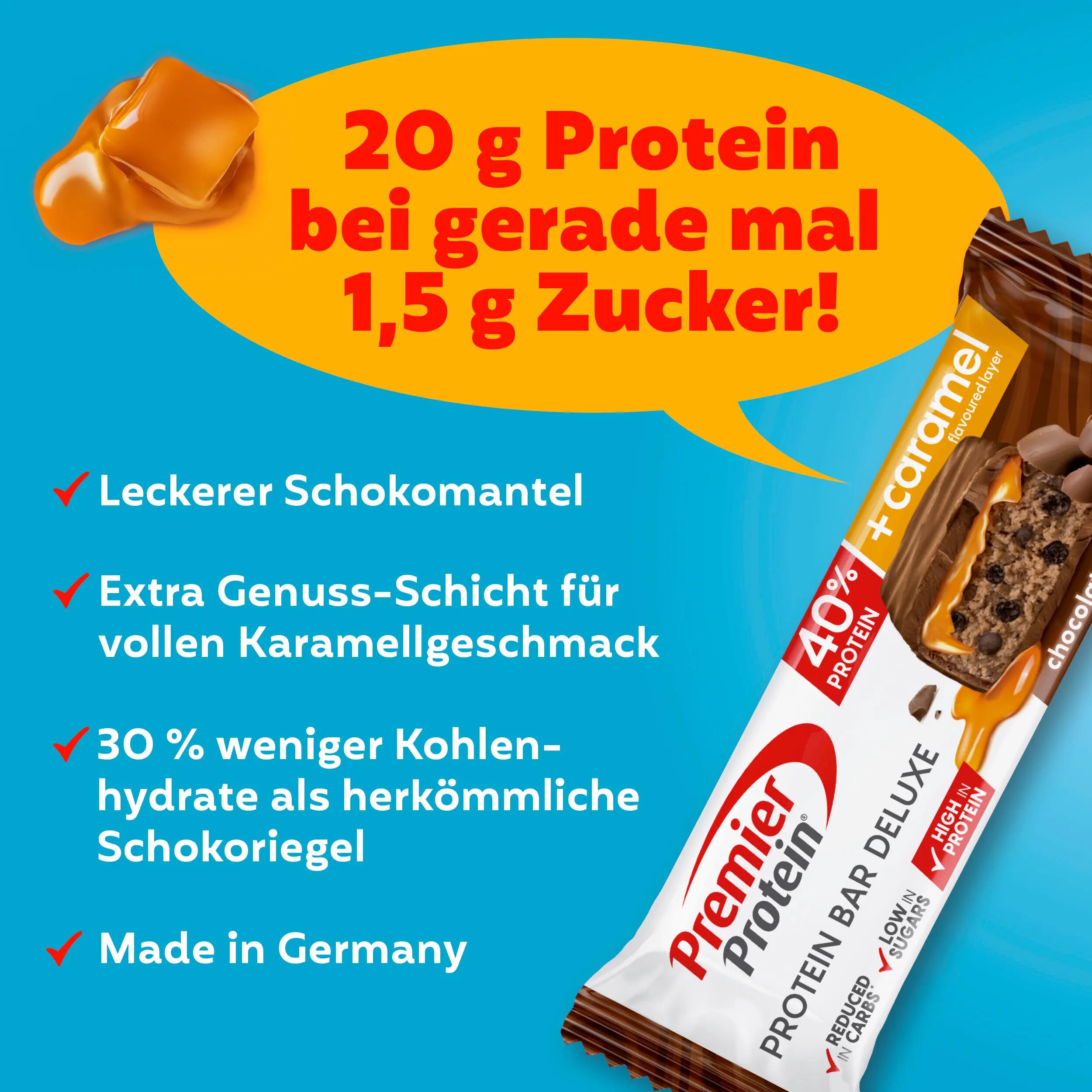 36x50g Deluxe Chocolate Brownie+Chocolate Peanut Butter+Vanilla. 3/7