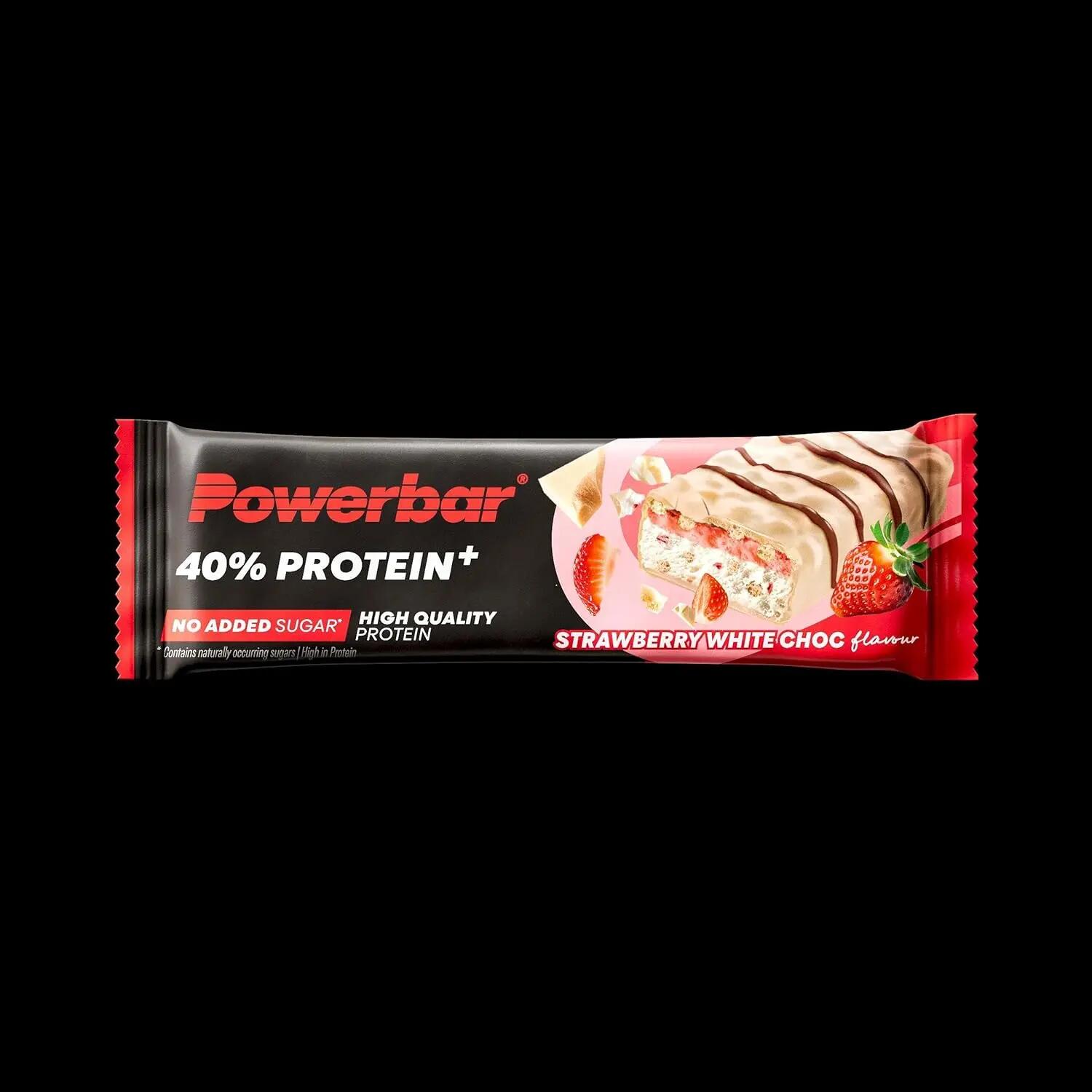 High Protein Riegel Strawberry White Choc 40% Protein + Crisp 12x 40 g 2/7