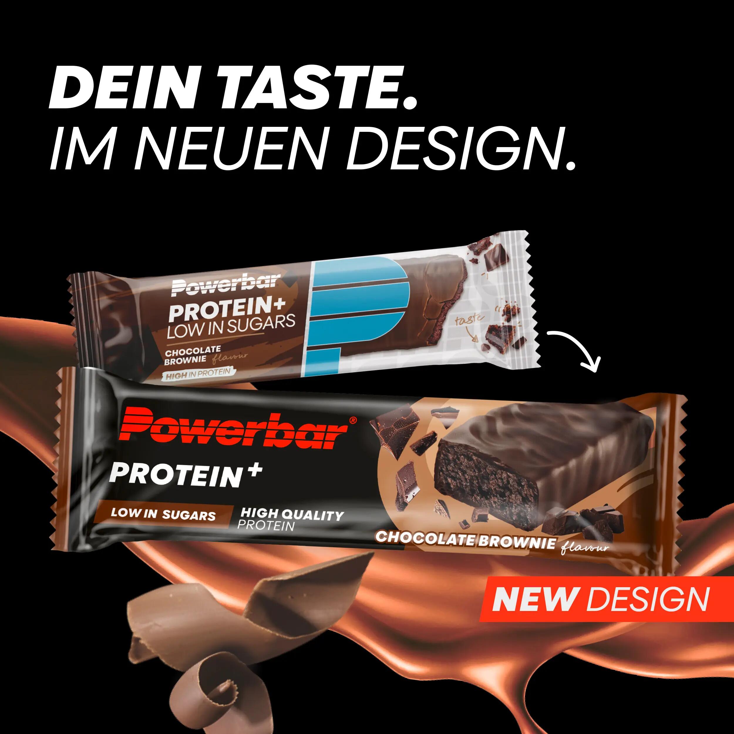 Protein Plus Low Sugar Chocolate Brownie 16x 35 g Riegel 2/7