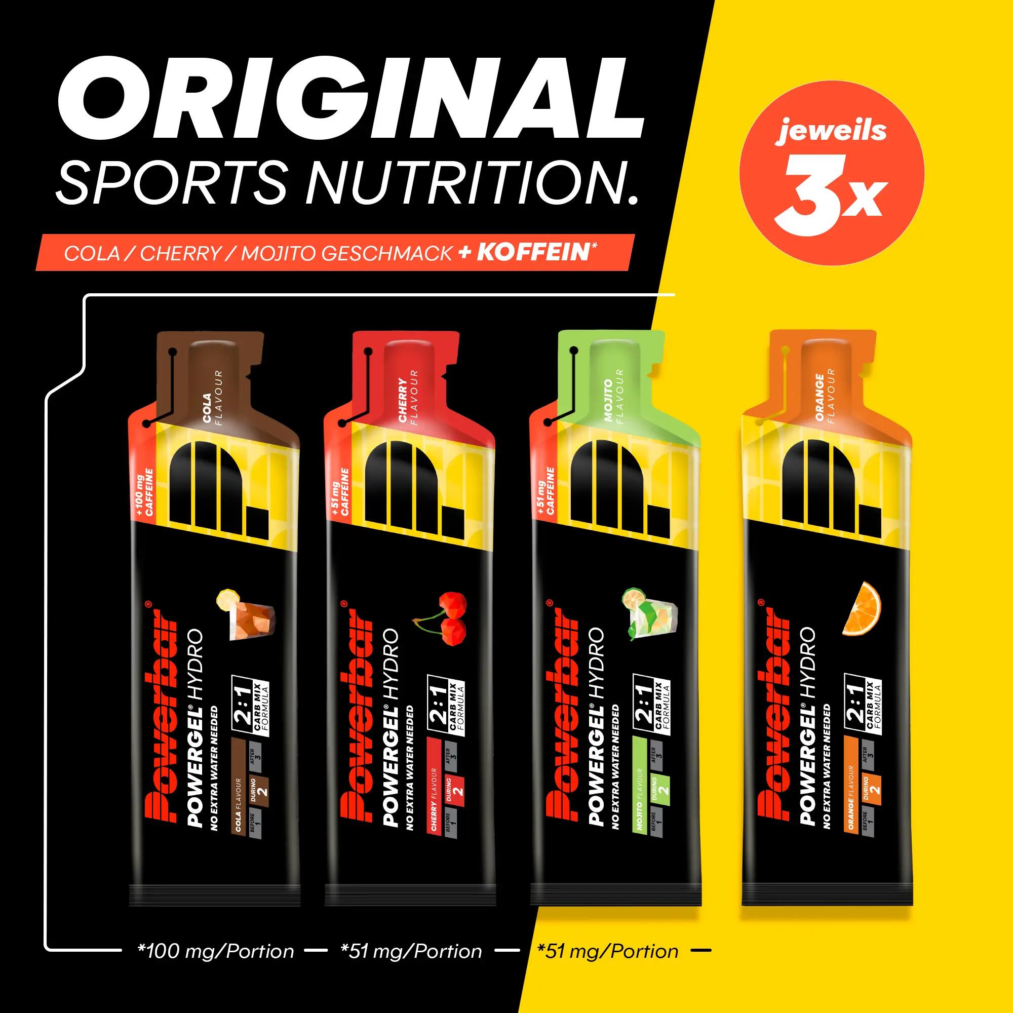 PowerGel Hydro Multiflavourbox 12x67ml - High Carb Energie Gel 12x 67ml 2/5