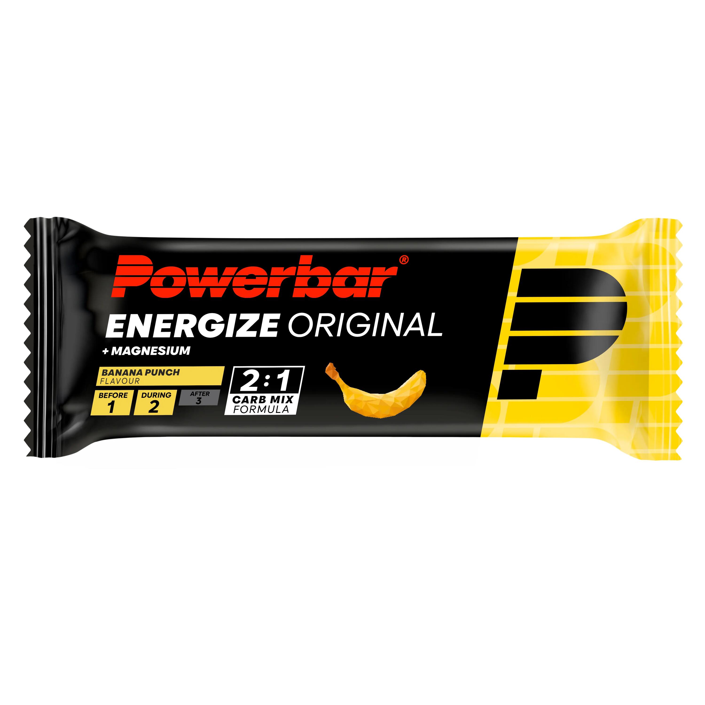 Energize Original Banana Punch 15x55 g High Carb Energieriegel 2/5