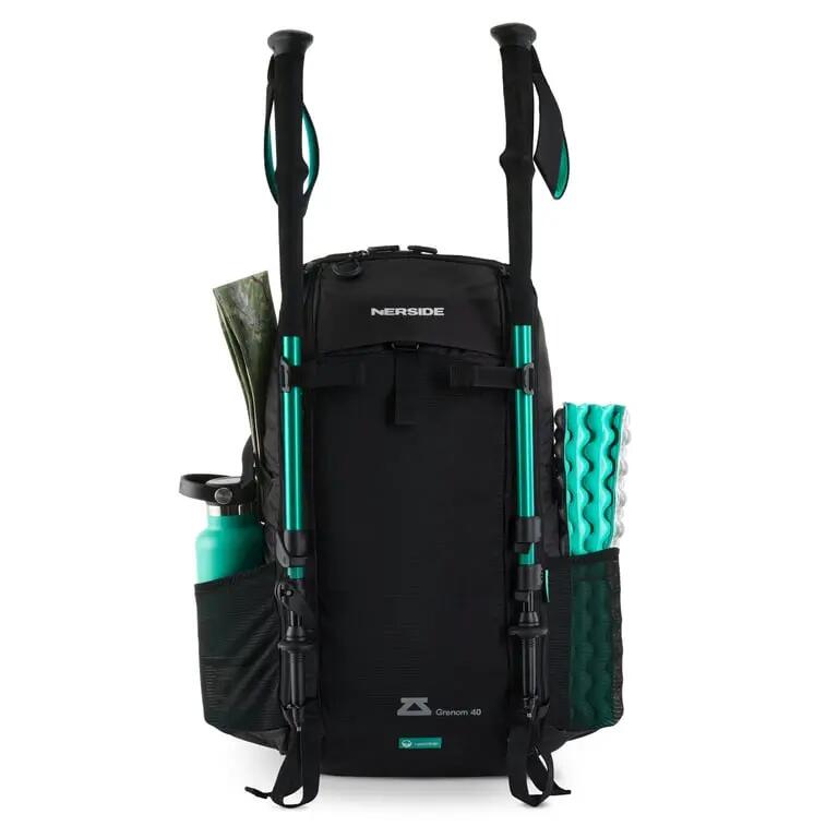 NERSIDE Plecak trekkingowy Grenom 40L czarny 5/7