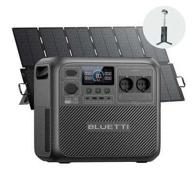 Elite 200 bluetti zonne-energiegenerator + 500w paneel voor thuisback-up