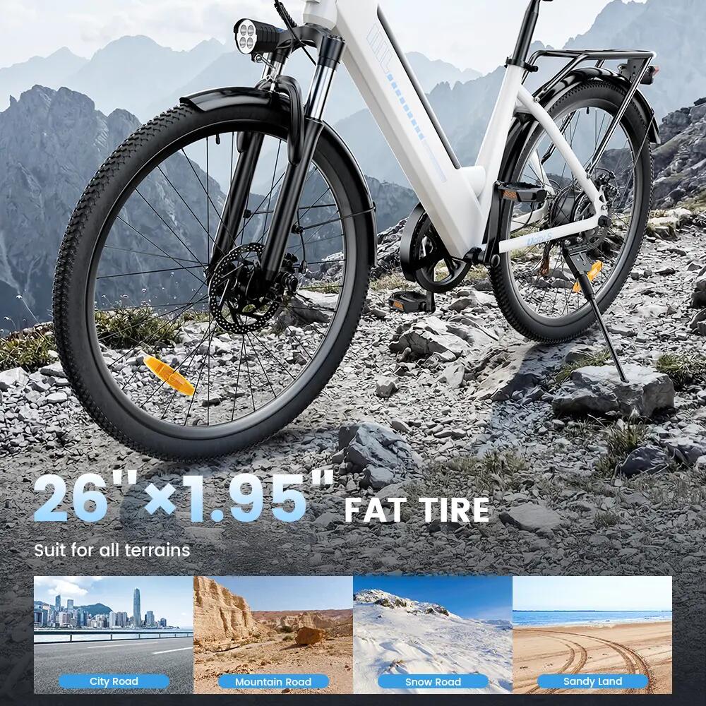 Bicicletta elettrica per adulti iScooter UcityS Batteria 36V 13Ah 13/15