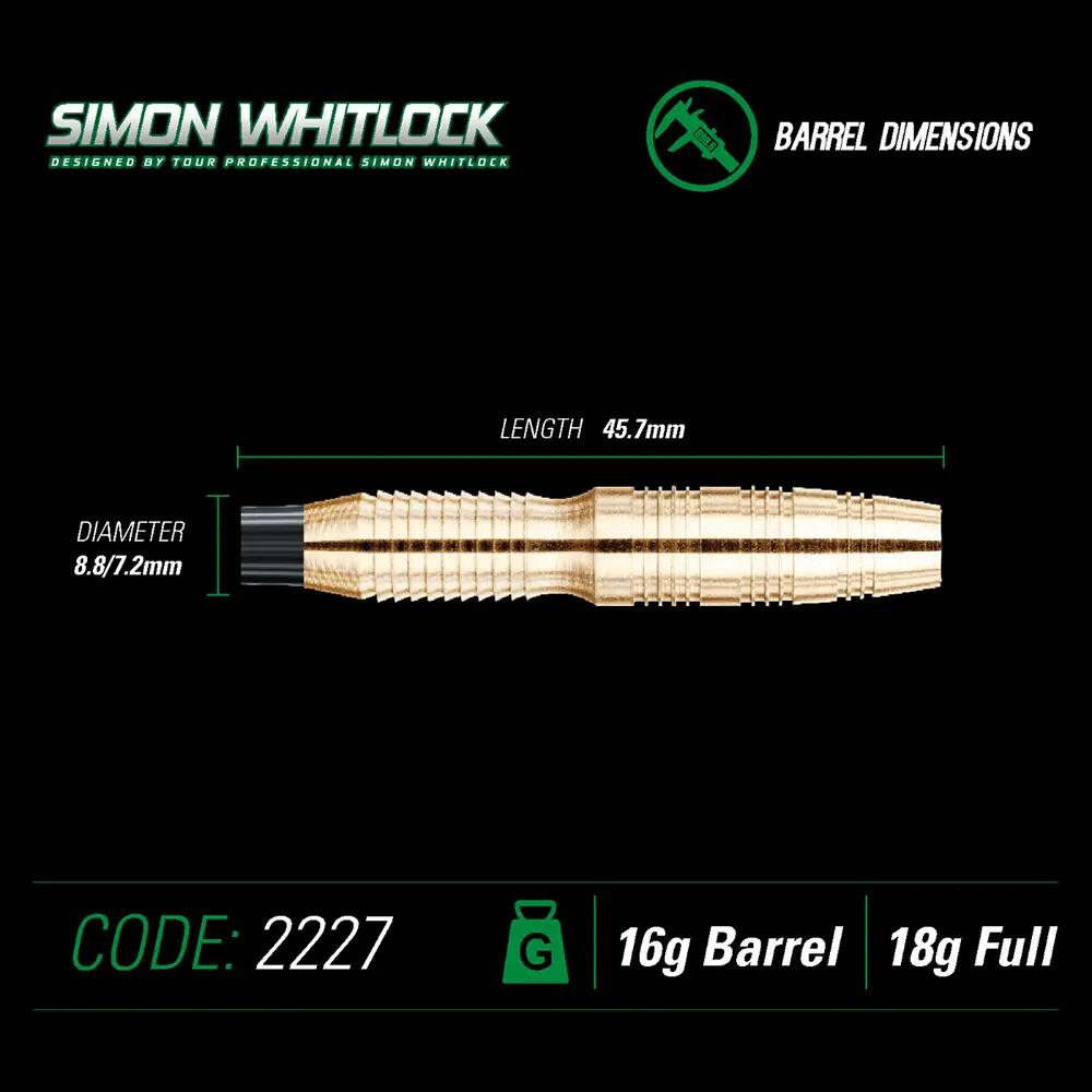 Winmau Simon Whitlock 18 G Elektronik Dart Oku Seti 4/4