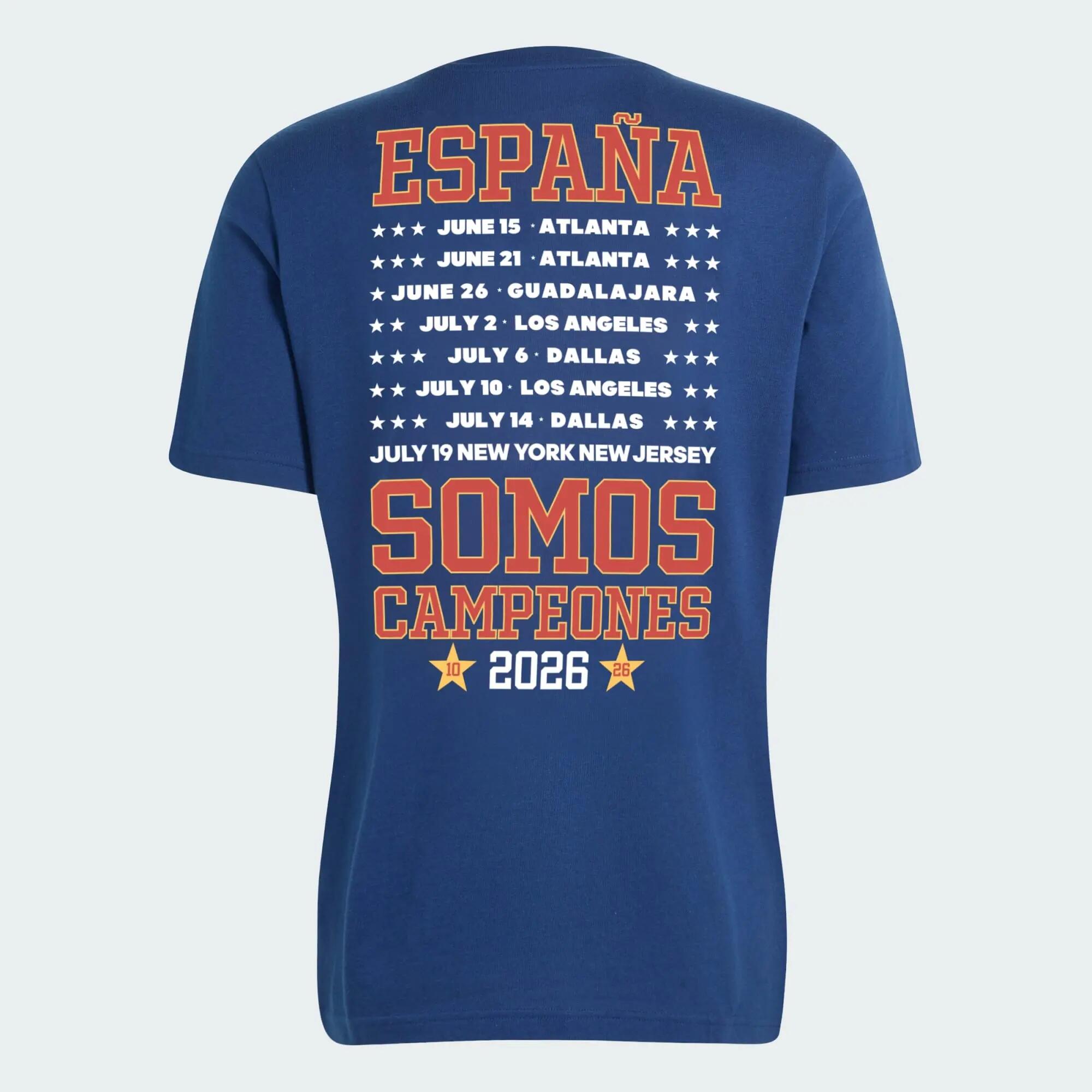 Spain Away WC26 Winner T-Shirt Women 5/6