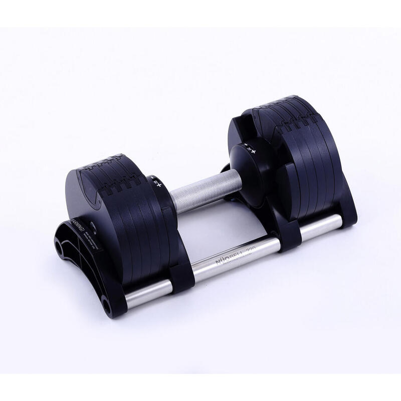 NÜOBELL Adjustable Dumbbell (Set of 2kg-20kg), 1 Pair