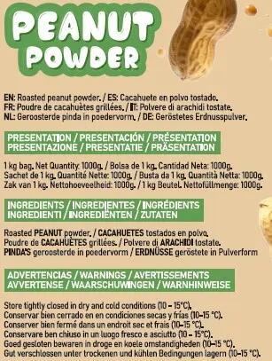LIFE PRO FIT FOOD PEANUT POWDER 1KG - Cacahuete en Polvo Proteico 3/3