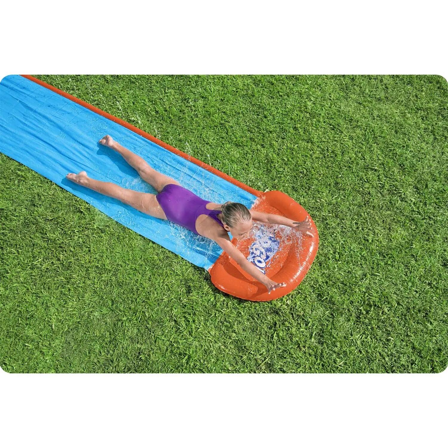 Bestway H2OGO Tsunami Splash Single Slide, 16ft Inflatable Water Slide 4/4