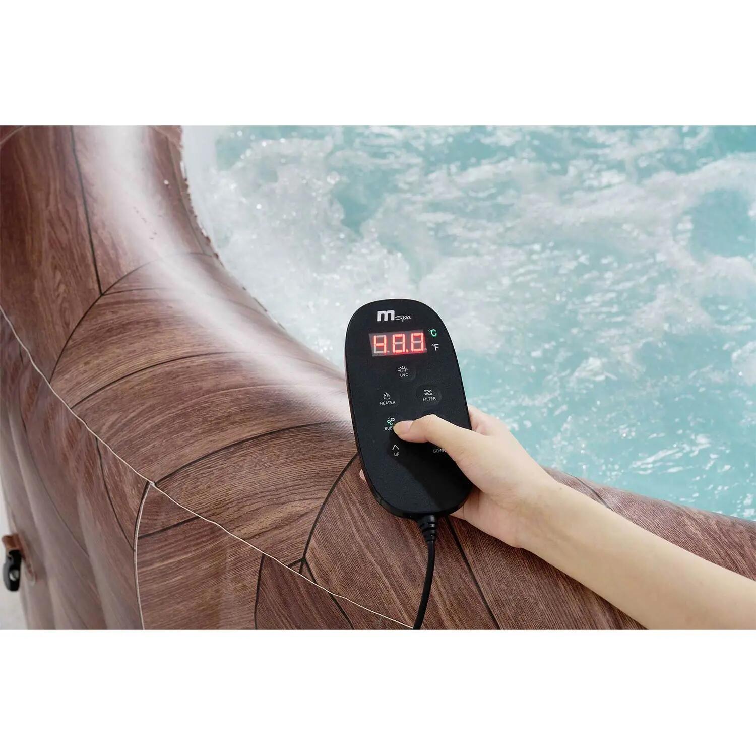 Dmuchane SPA z hydromasażem MSpa Comfort Fermo basen 6-osobowy 204 cm 6/11