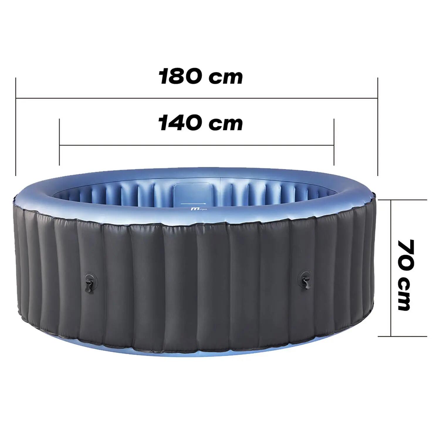 Dmuchane SPA z hydromasażem MSpa Bergen ogrodowe 4os. Model 2026 11/11