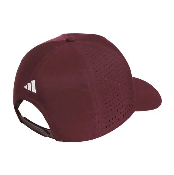 Adidas Tour Hat 3 Stripes 26, golfpet voor heren, granaatrood 2/2