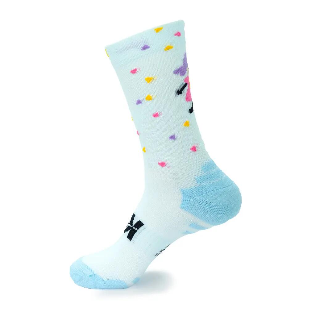 CALCETINES "PATRI" de Running - Turquesa 3/5