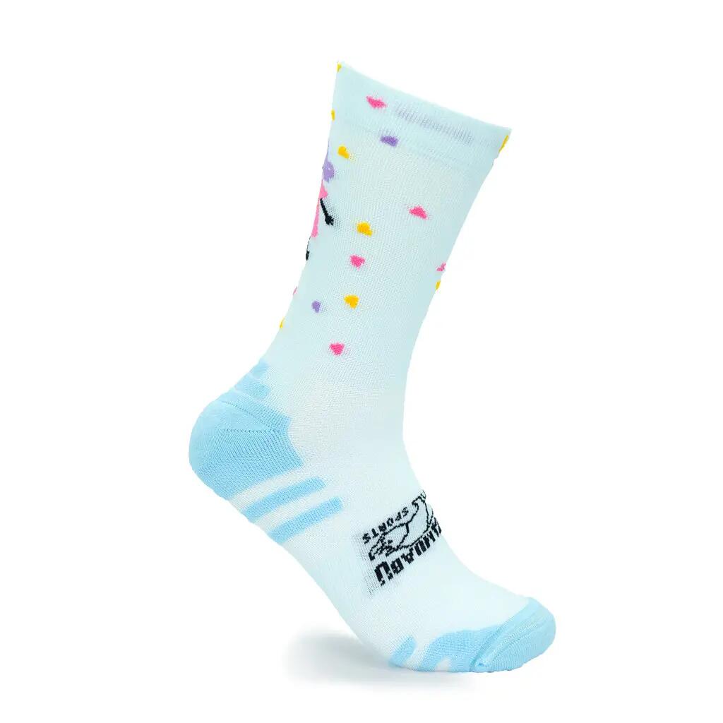 CALCETINES "PATRI" de Running - Turquesa 2/5