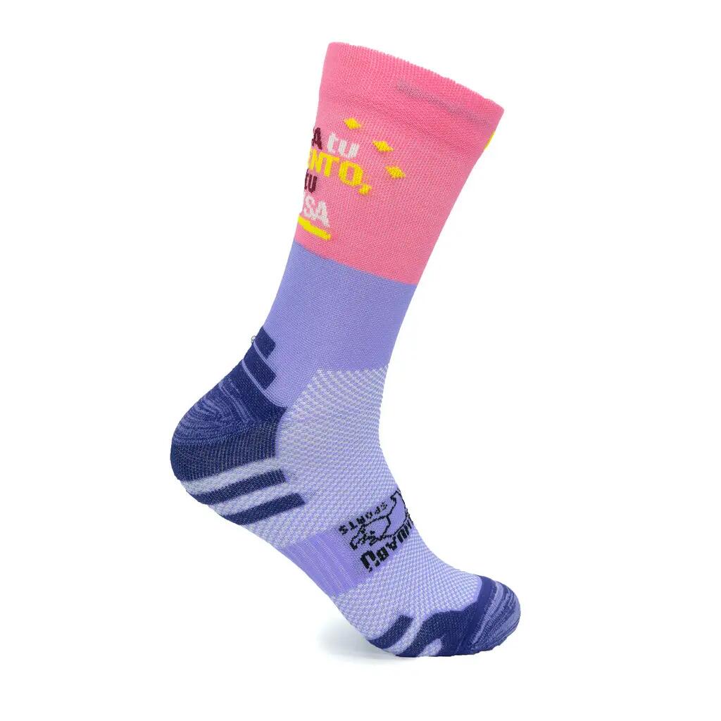 CALCETINES "NO EXCUSAS" de Running - Rosa/Fucsia 2/5