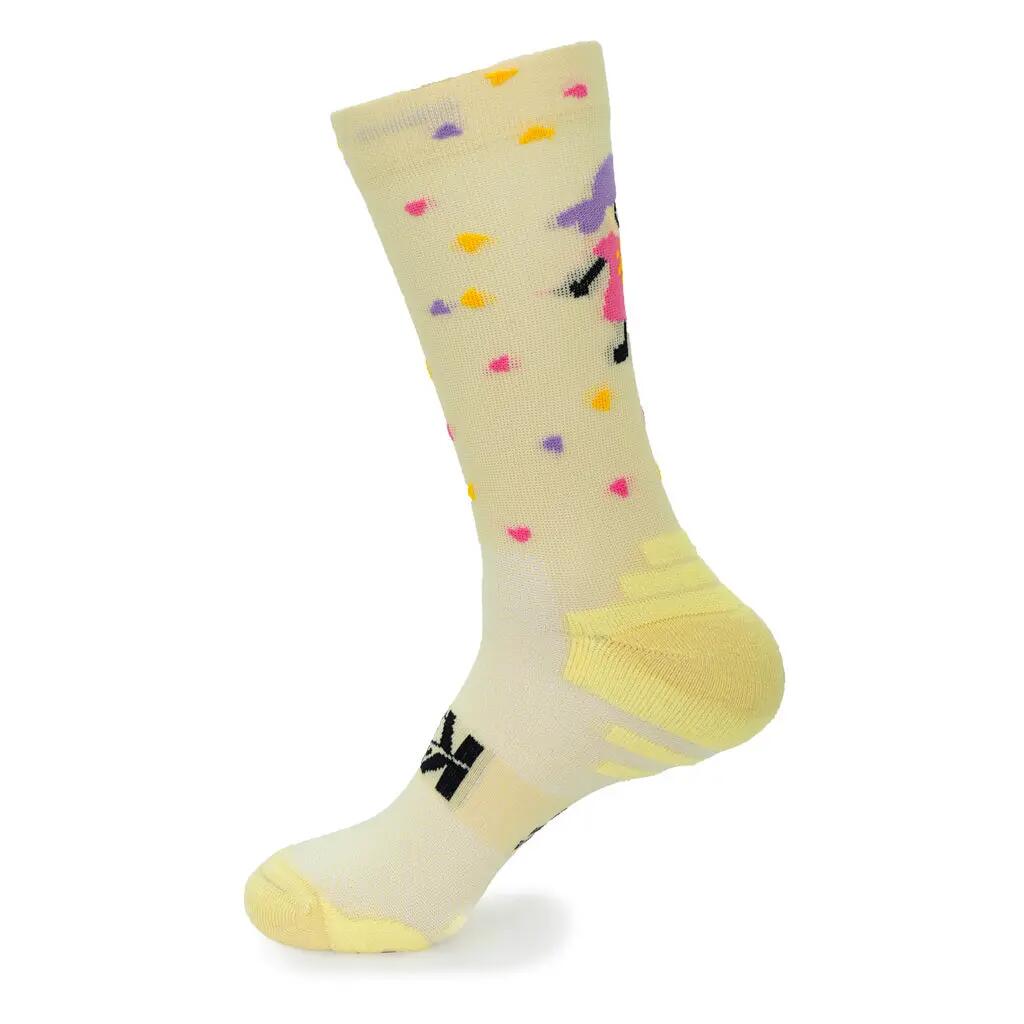 CALCETINES "PATRI" de Running - Crema 5/5