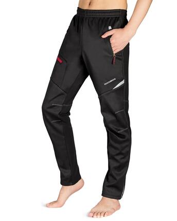 ROCKBROS Winter Radhose Lang Winddicht Fleece