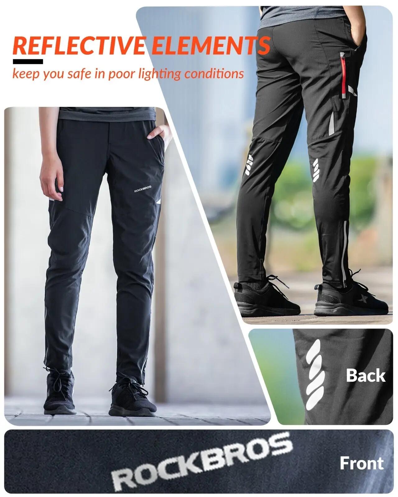ROCKBROS Winter Radhose Lang Winddicht Fleece 4/7
