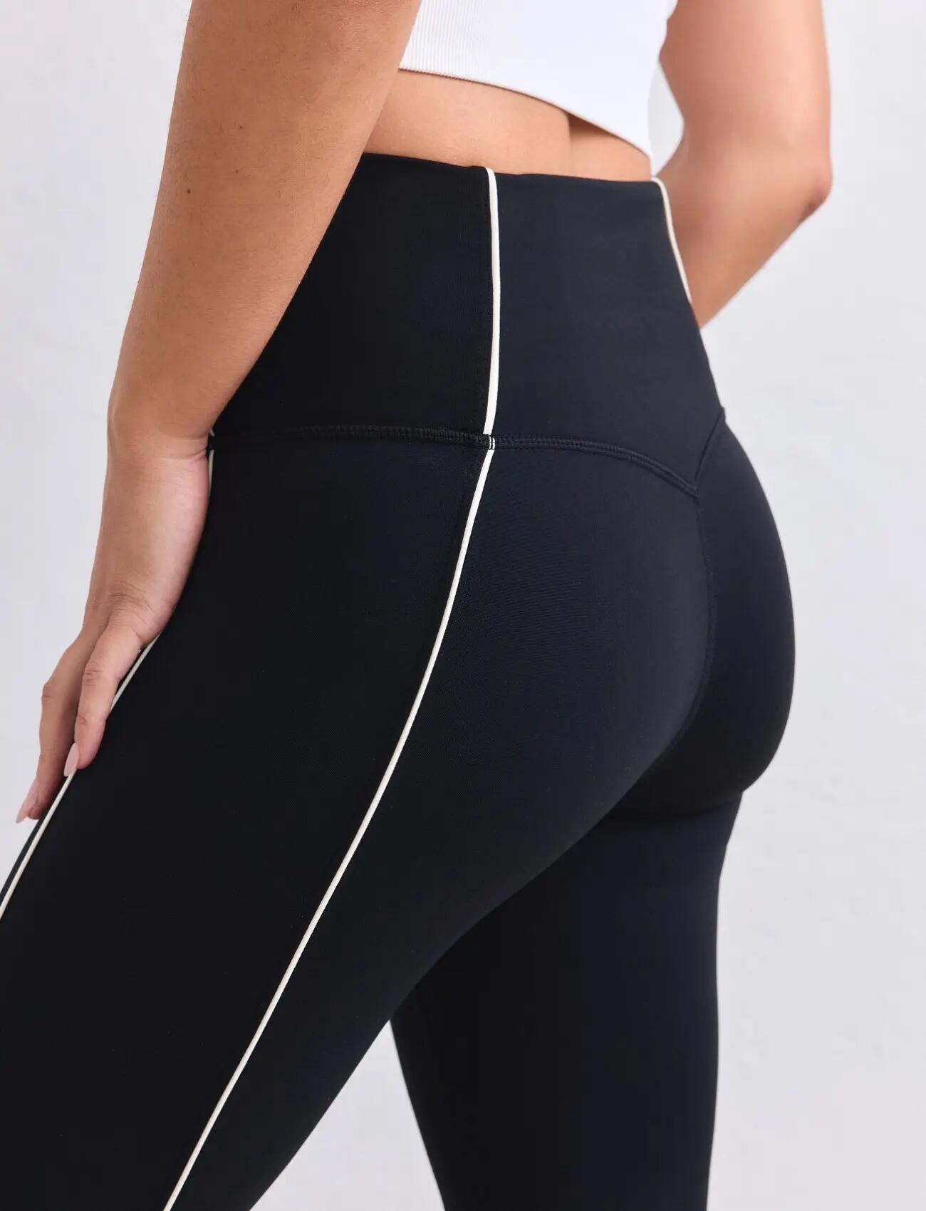 Mujer Mallas Contraste Sense Negro 5/7
