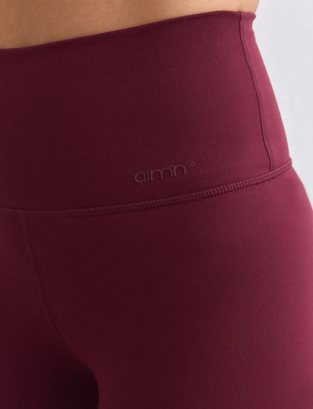 Mujer Mallas Cintura Alta Squat Proof Petite Sense Burdeos 5/7