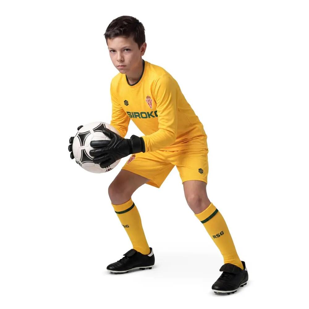 Kinderen junior officieel real sporting de gijón shorts RSG Away Shorts Goalie 3/6