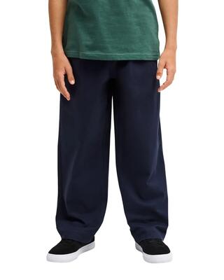 Stretch cargo broek taxer baggy blau jongens 8-16