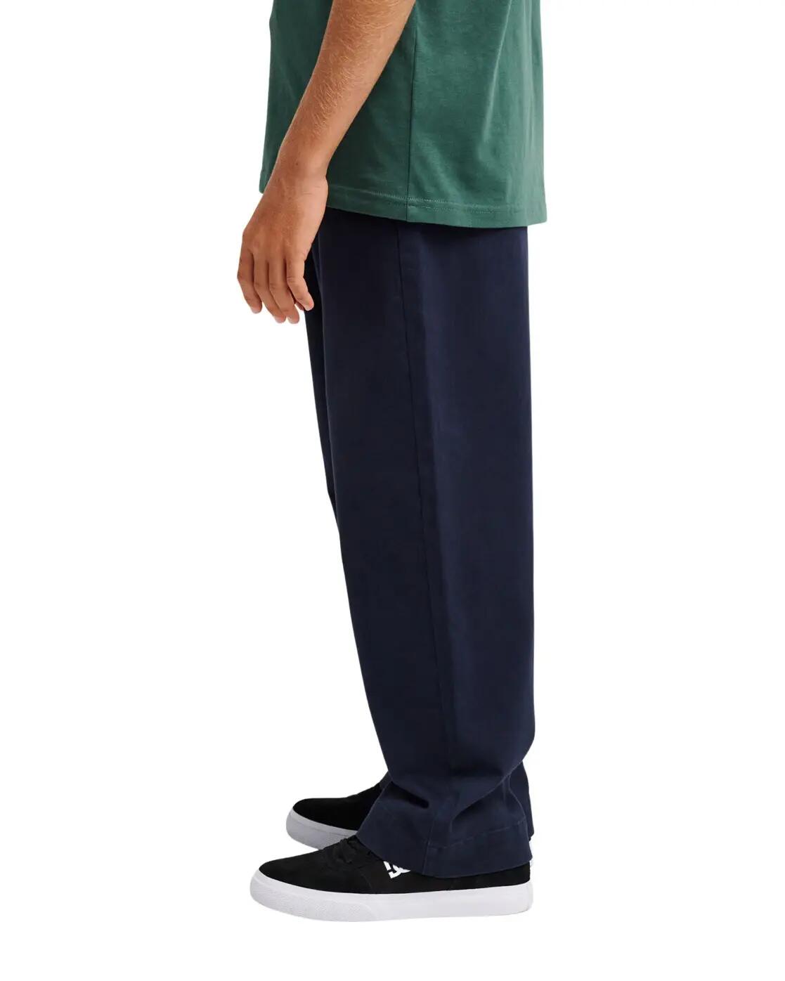 Pantalones cargo elásticos TAXER BAGGY Azul Niño 3/4