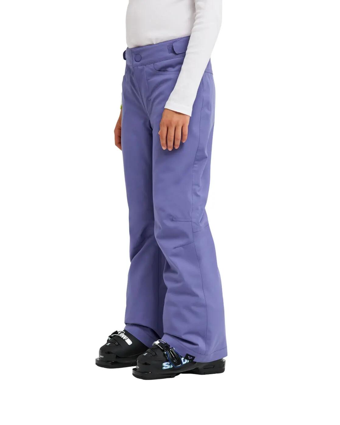 Pantalón técnico de snow BACKYARD 10K Morado Niña 3/4