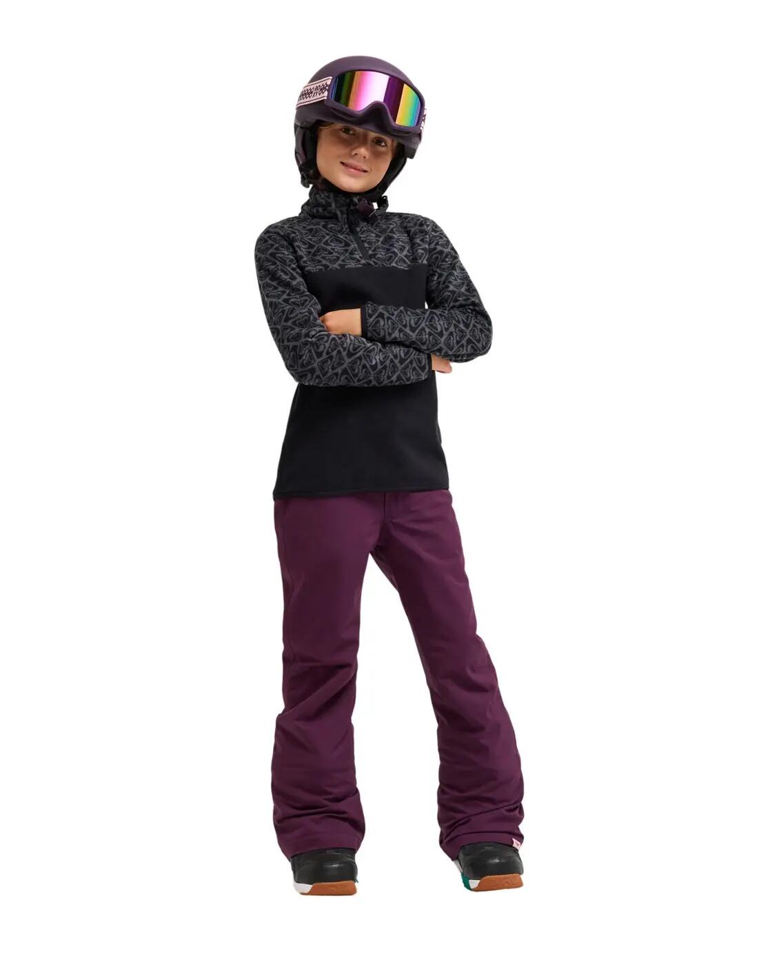 Pantalón técnico de snow BACKYARD 10K Morado Niña 4/4