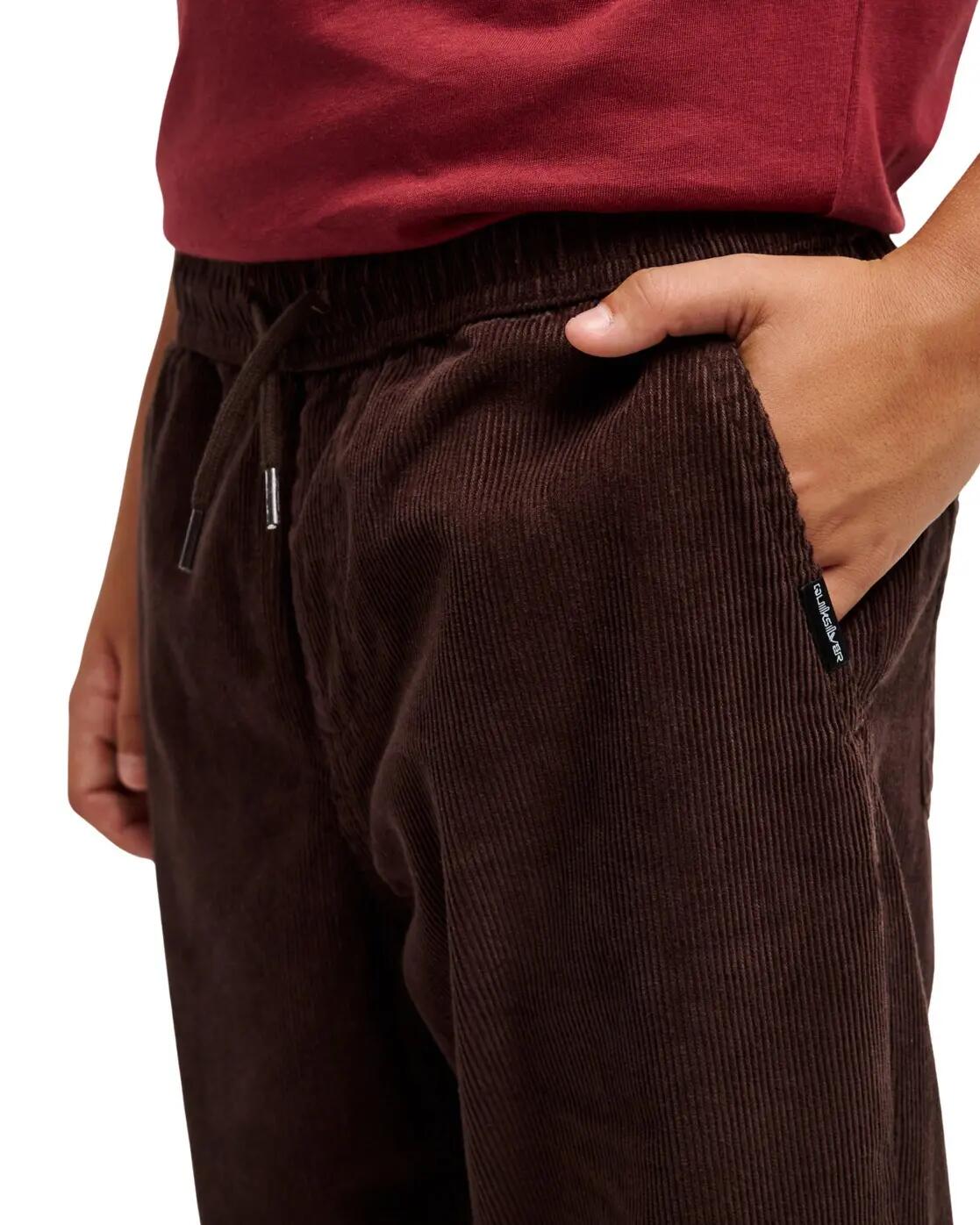 Stretch broek TAXER CORD Braun Jongens 8-16 4/4