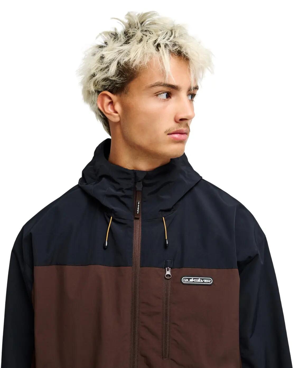 Chaqueta impermeable OCEAN SWELL 10K Marrón Hombre 4/4