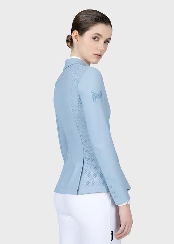 Chaqueta de Concurso Mujer Equitación Maximilian Aura Aqua 4/10