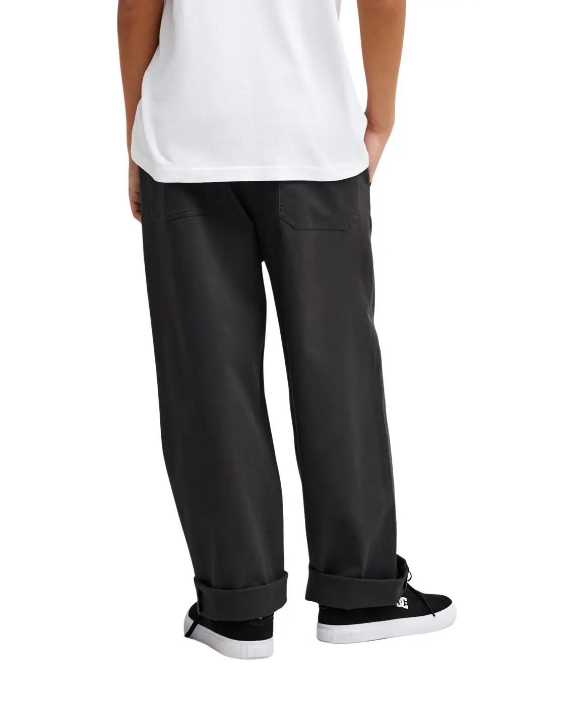 Stretch cargo broek TAXER BAGGY Schwarz Jongens 8-16 2/4