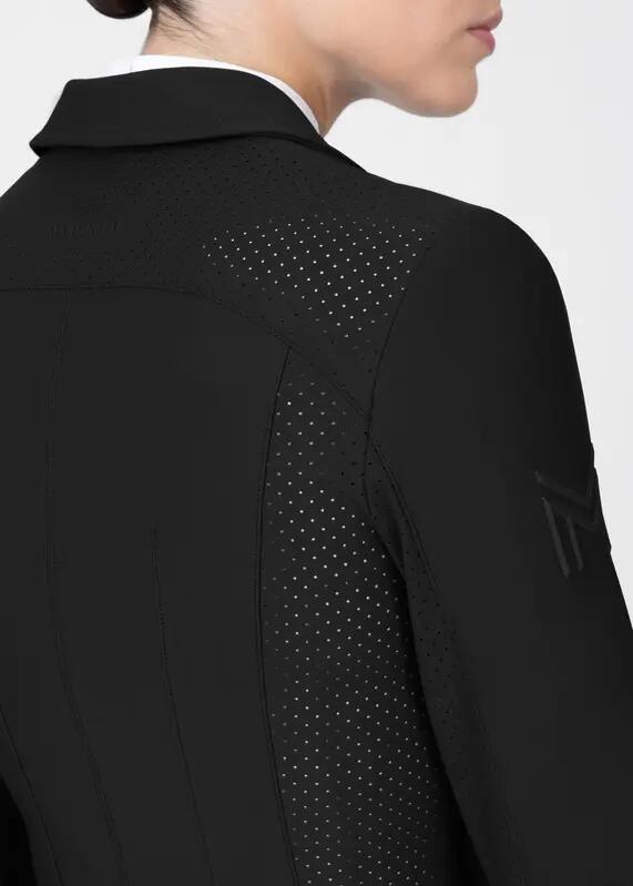 Chaqueta de Concurso Mujer Equitación Maximilian Aura Negro 8/10