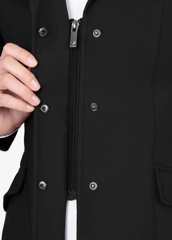 Chaqueta de Concurso Mujer Equitación Maximilian Aura Negro 6/10