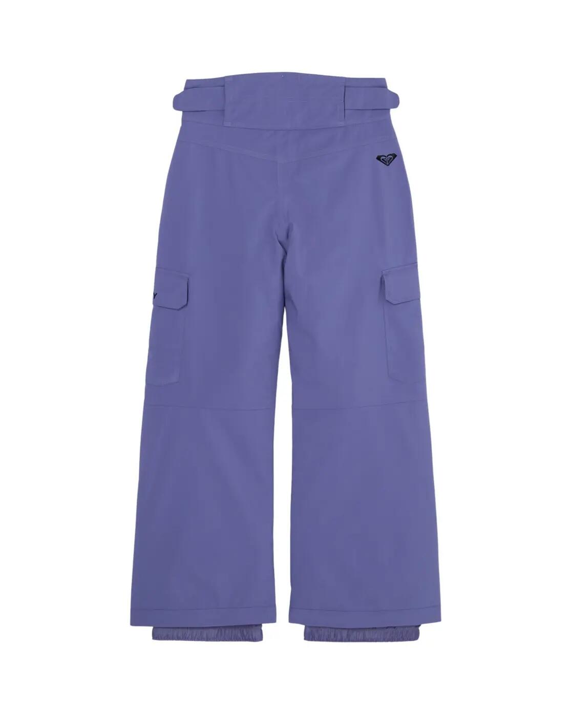 Pantalón técnico de snow BANKY ICE 10K Morado Niña 2/4