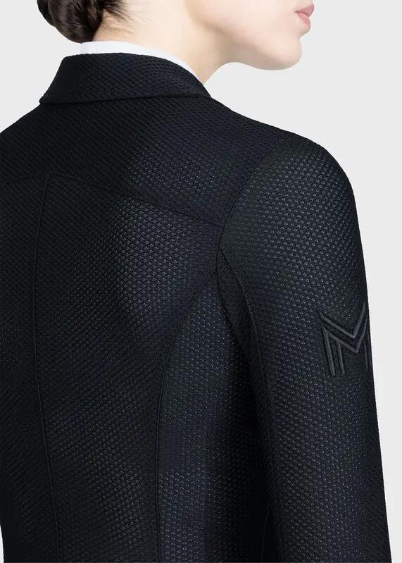 Chaqueta de Concurso Mujer Equitación Maximilian Airflow Negro 7/11