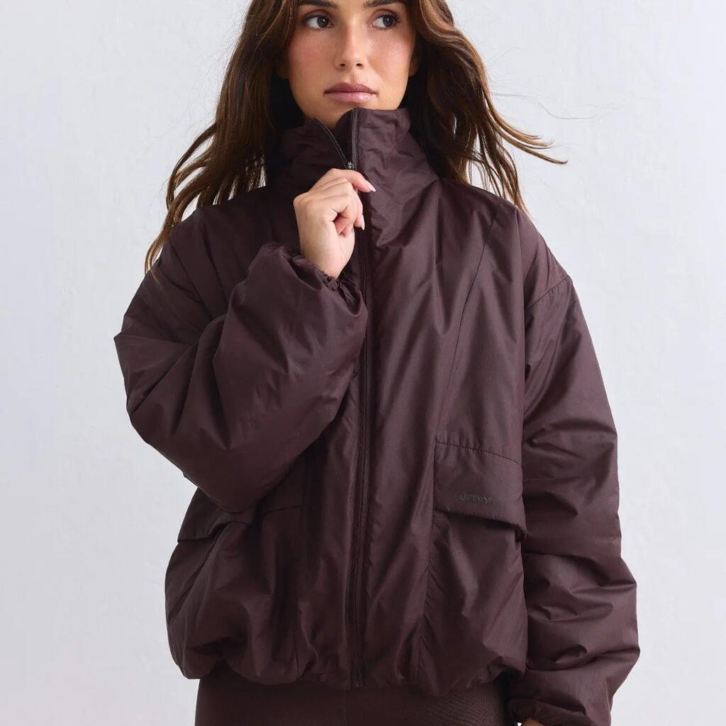 Women's Jacket Lightweight Relaxed Cloud Chocolate