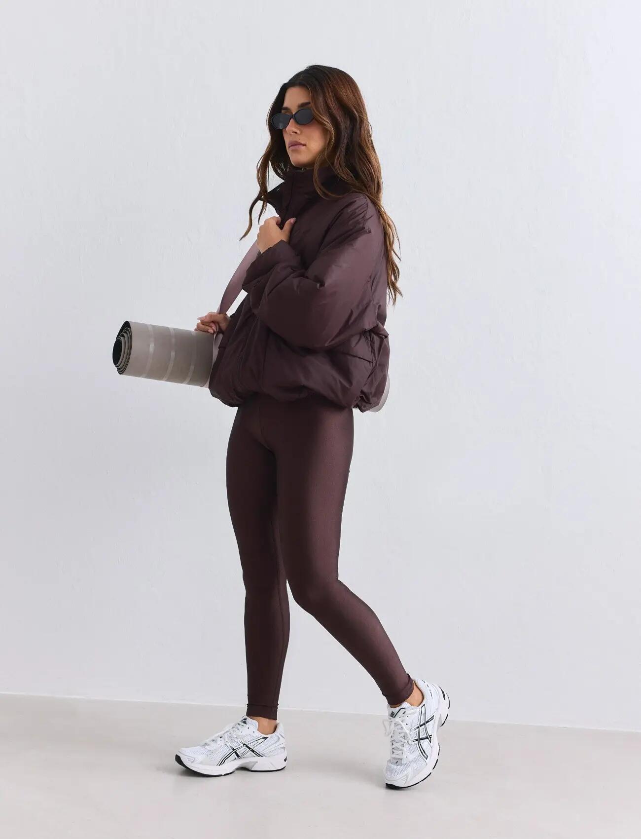 Donna Giacca Leggera Vestibilità Rilassata Cloud Cioccolato 3/7