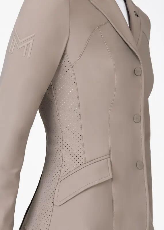 Chaqueta de Concurso Mujer Equitación Maximilian Aura Topo 8/10