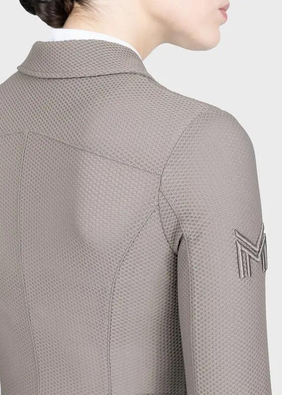 Chaqueta de Concurso Mujer Equitación Maximilian Airflow Topo 7/11