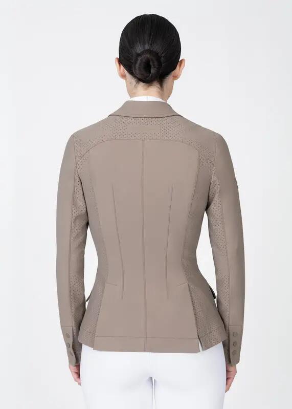 Chaqueta de Concurso Mujer Equitación Maximilian Aura Topo 3/10