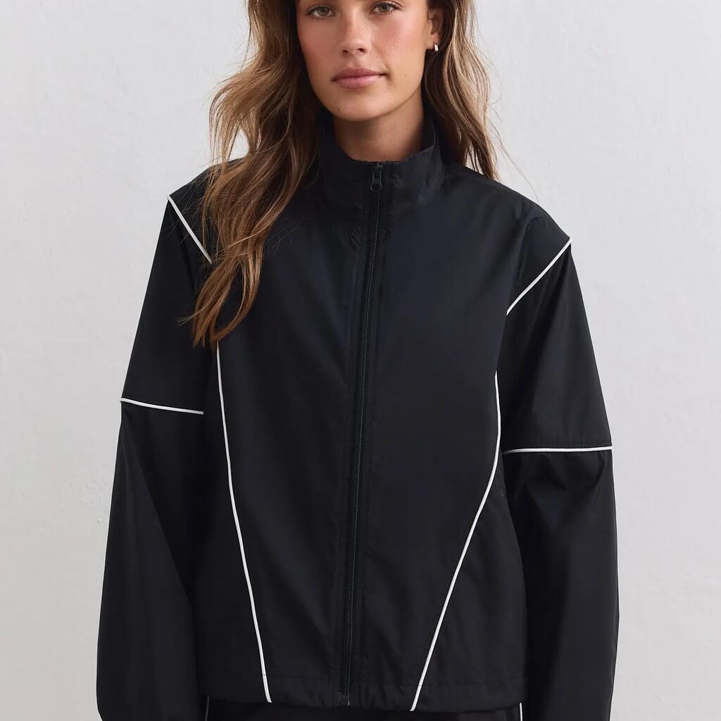 Women's Tracksuit Jacket Windproof Balance Black