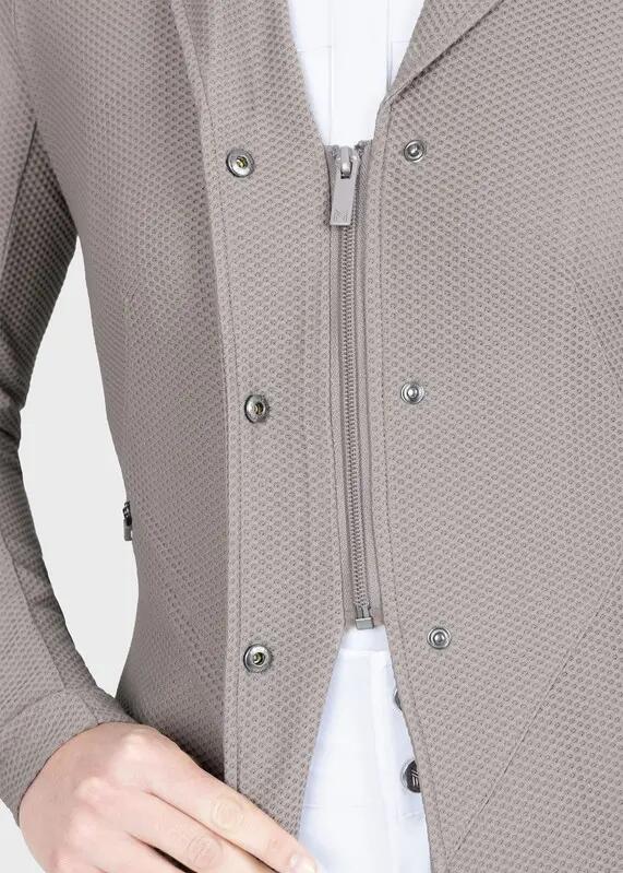 Chaqueta de Concurso Mujer Equitación Maximilian Airflow Topo 6/11