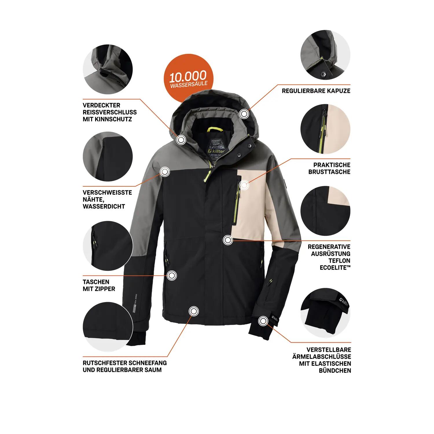 Veste de ski avec capuche enfant Killtec KSW 200 5/6