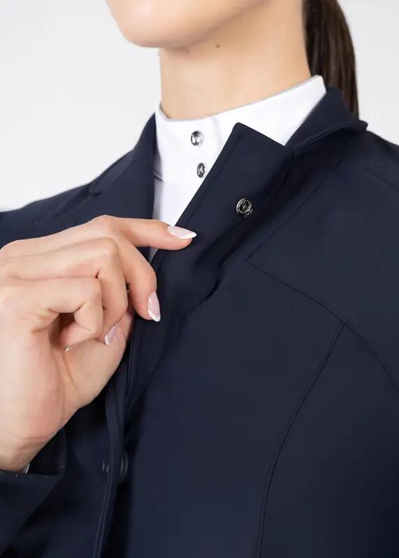 Chaqueta de Concurso Mujer Equitación Maximilian Aura Atlántico 5/9